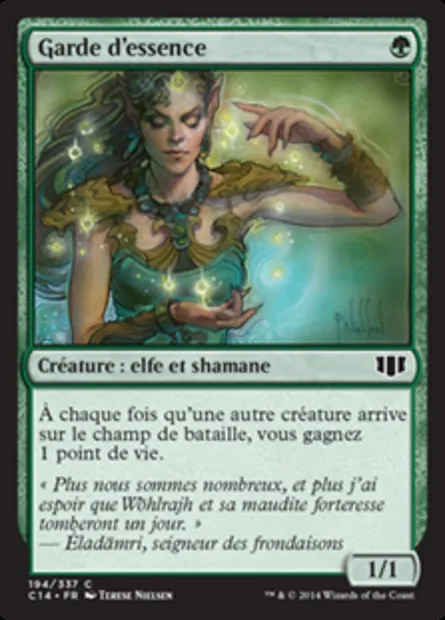 Garde d'essence, carte Magic C14 194 — extension Commander 2014