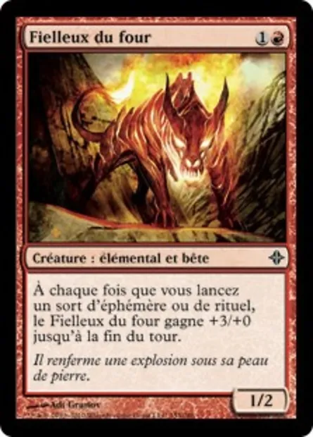 Fielleux du four, carte Magic ROE 153 — extension L'ascension des Eldrazi