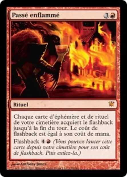 Passé enflammé, carte Magic ISD 155 — extension Innistrad
