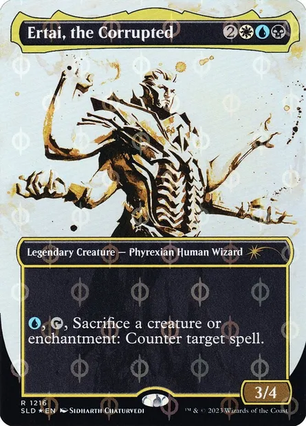 Ertai, the Corrupted, Magic card SLD 1216 — Secret Lair Drop set
