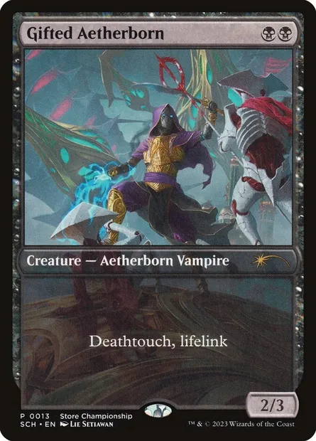 Éthérien doué, carte Magic SCH 13 — extension Store Championships