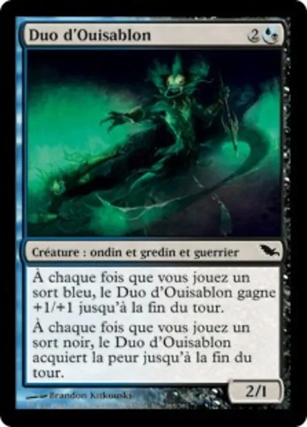 Duo d'Ouisablon, carte Magic SHM 165 — extension Sombrelande