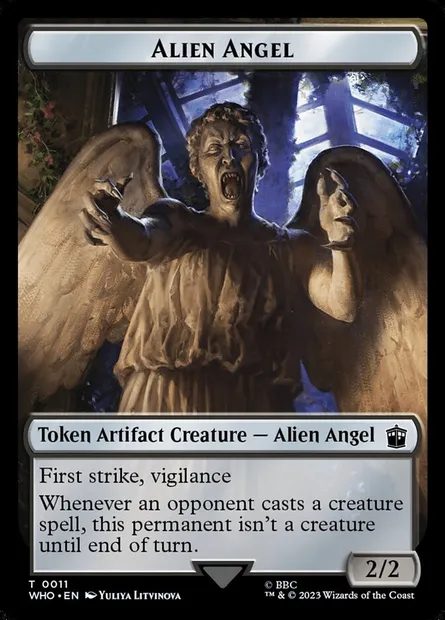 Alien Angel, Magic card TWHO 11 — Doctor Who Tokens set