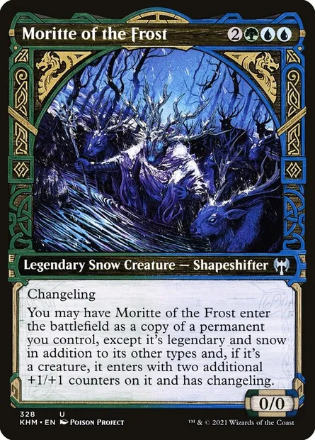 Moritte of the Frost, Magic card KHM 328 — Kaldheim set