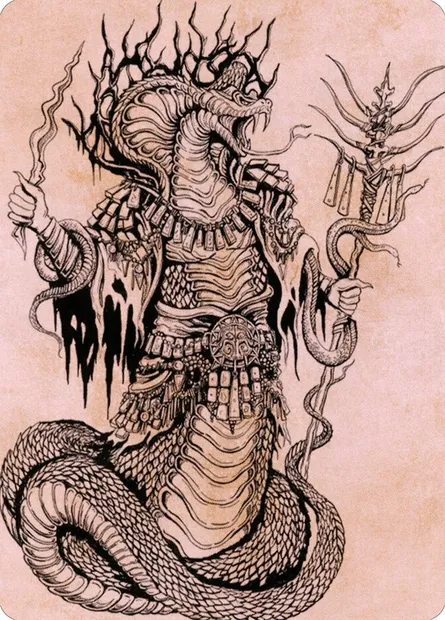 Sivriss, Nightmare Speaker // Sivriss, Nightmare Speaker, Magic card ACLB 51 — Battle for Baldur's Gate Art Series set
