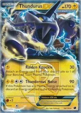 Thundurus ex, Pokémon card WCD14 038-2 — World Championship Decks 2014 set