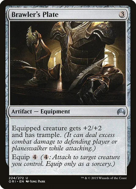 Brawler's Plate, Magic card ORI 224 — Magic Origins set
