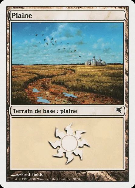 Plains, Magic card PSAL C20 — Salvat 2005 set