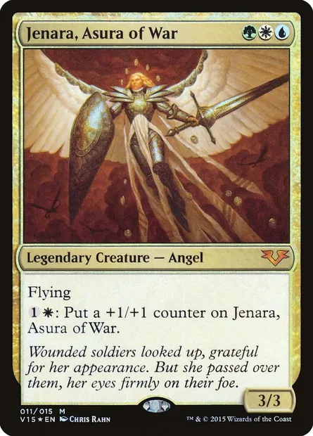 Jenara, asura de guerre, carte Magic V15 11 — extension From the Vault: Angels