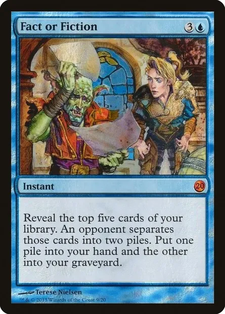Fact or Fiction, Magic card V13 9 — From the Vault: Twenty set