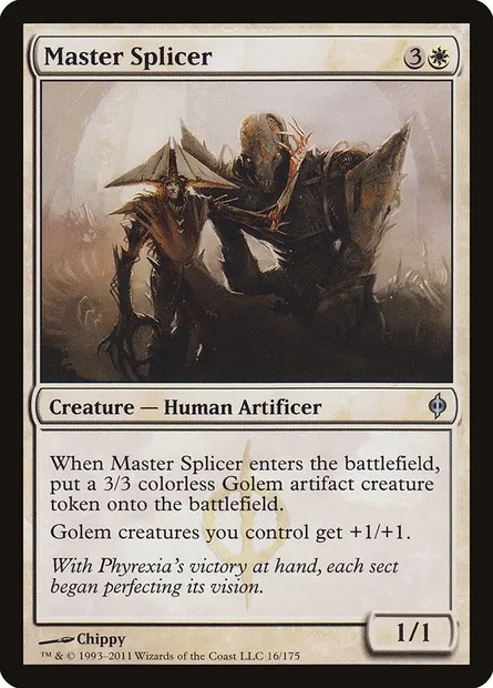 Master Splicer, Magic card NPH 16 — New Phyrexia set