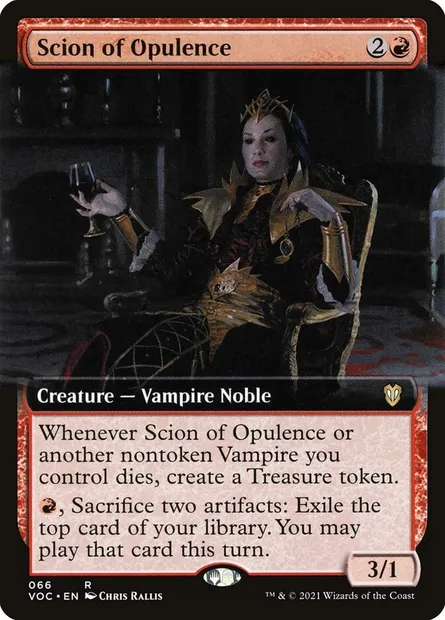 Scion of Opulence, Magic card VOC 66 — Crimson Vow Commander set