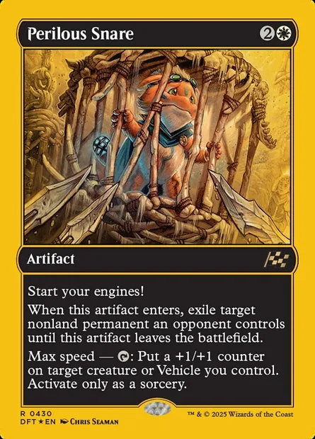 Perilous Snare, Magic card DFT 430 — Aetherdrift set