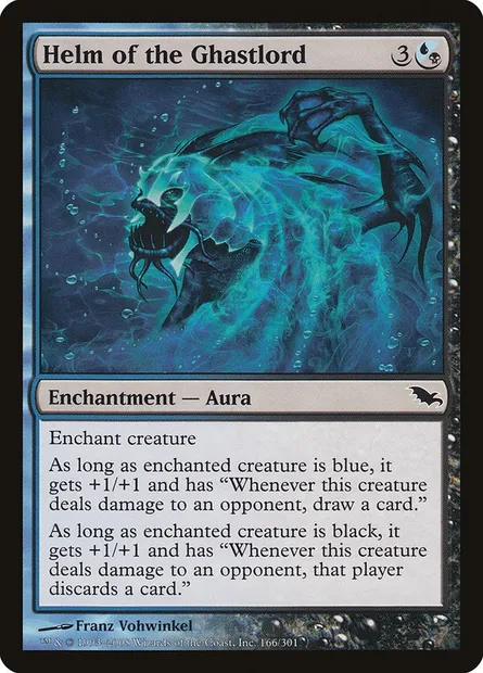 Helm of the Ghastlord, Magic card SHM 166 — Shadowmoor set