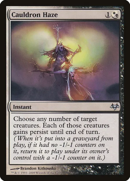 Cauldron Haze, Magic card EVE 84 — Eventide set
