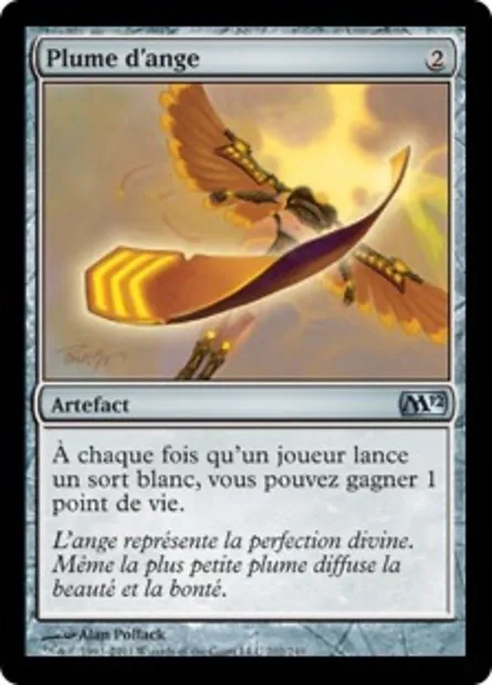 Plume d'ange, carte Magic M12 202 — extension Magic 2012