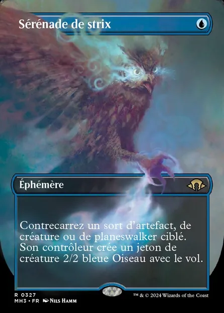 Sérénade de strix, carte Magic MH3 327 — extension Modern Horizons 3