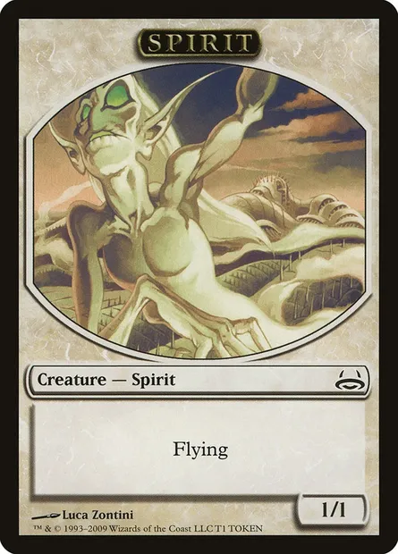 Spirit, Magic card TDDC 1 — Duel Decks: Divine vs. Demonic Tokens set