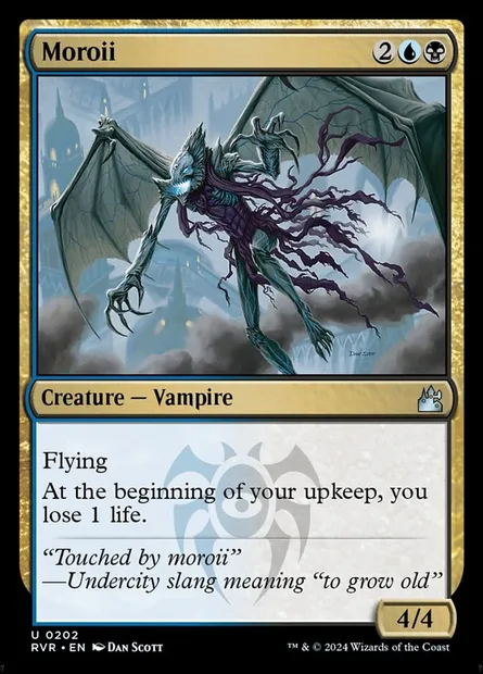 Moroii, Magic card RVR 202 — Ravnica Remastered set