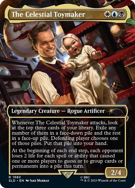 The Celestial Toymaker, Magic card SLD 1582 — Secret Lair Drop set