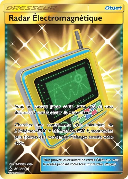 Radar Électromagnétique, carte Pokémon UNB 230 — extension Alliance Infaillible