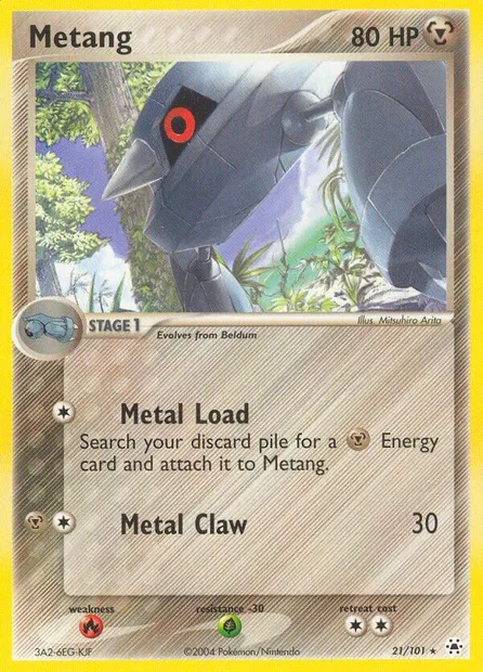 Metang, Pokémon card HL 21 — Hidden Legends set