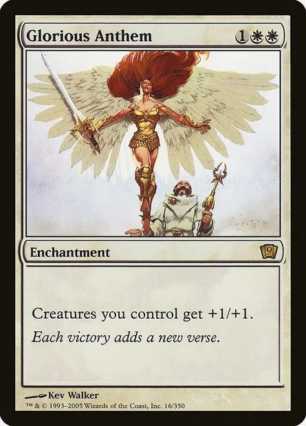 Glorious Anthem, Magic card 9ED 16★ — Ninth Edition set