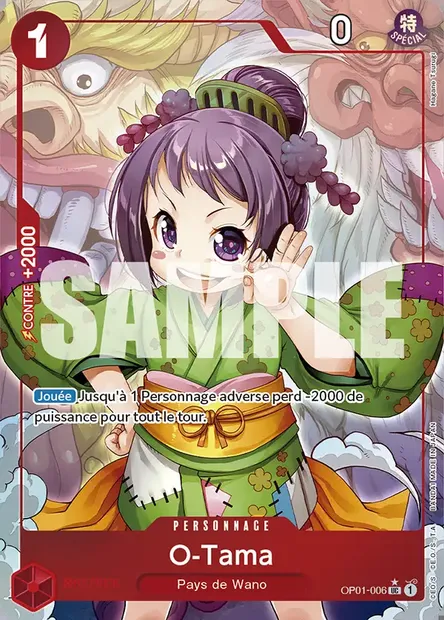 O-Tama, carte One Piece OP01-006 — extension ROMANCE DAWN