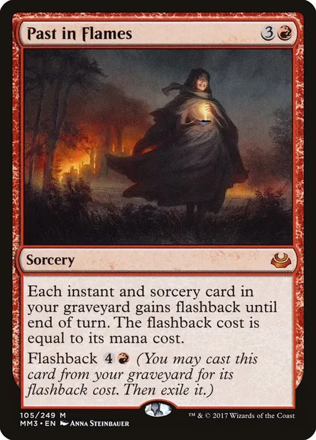 Past in Flames, Magic card MM3 105 — Modern Masters 2017 set