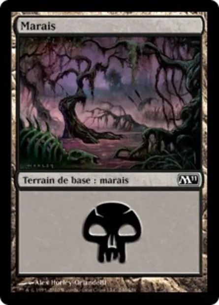 Marais, carte Magic M11 240 — extension Magic 2011