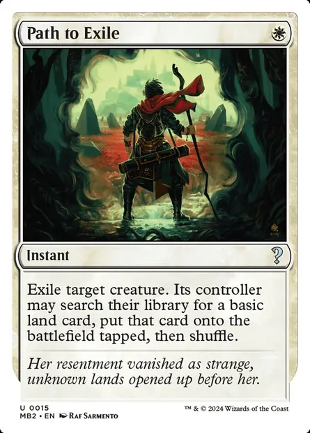 Path to Exile, Magic card MB2 15 — Mystery Booster 2 set