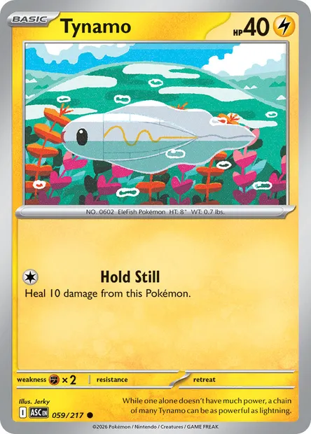 Tynamo, Pokémon card ASC 059 — Ascended Heroes set