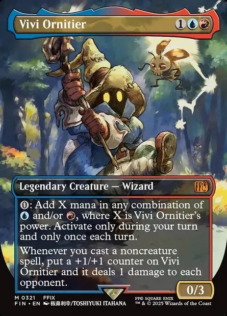 Vivi Ornitier, Magic card FIN 321 — Final Fantasy set