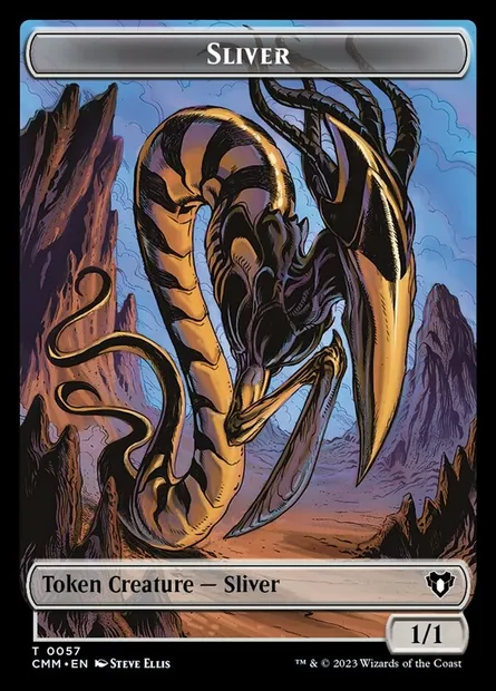 Sliver, Magic card TCMM 57 — Commander Masters Tokens set