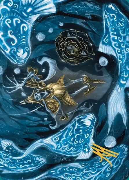 Eaten by Piranhas // Eaten by Piranhas, carte Magic ALCI 11 — extension The Lost Caverns of Ixalan Art Series