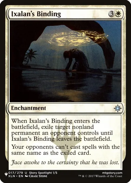 Entrave d'Ixalan, carte Magic PLST XLN-17 — extension The List