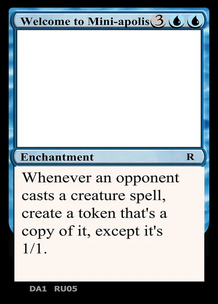 Welcome to Mini-apolis, carte Magic UNK RU05 — extension Unknown Event