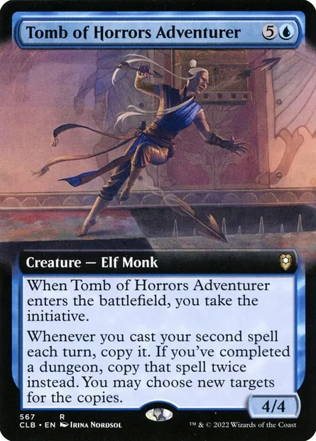 Tomb of Horrors Adventurer, Magic card CLB 567 — Commander Legends: Battle for Baldur's Gate set