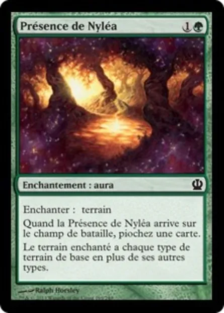 Présence de Nyléa, carte Magic THS 169 — extension Theros