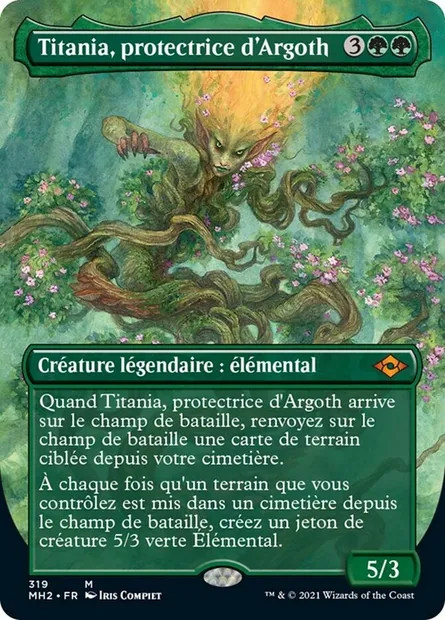 Titania, protectrice d'Argoth, carte Magic MH2 319 — extension Horizons du Modern 2