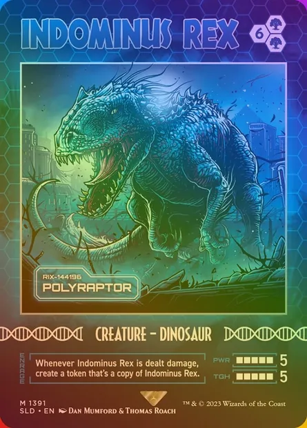 Polyraptor, Magic card SLD 1391★ — Secret Lair Drop set