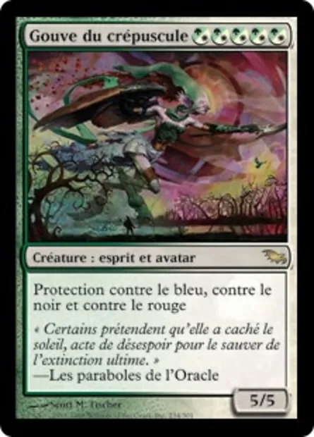 Gouve du crépuscule, carte Magic SHM 234 — extension Sombrelande