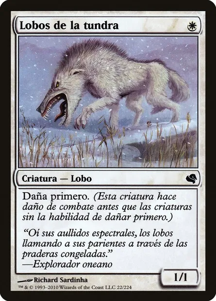 Tundra Wolves, Magic card PS11 22 — Salvat 2011 set