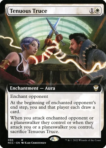 Tenuous Truce, Magic card NCC 95 — New Capenna Commander set