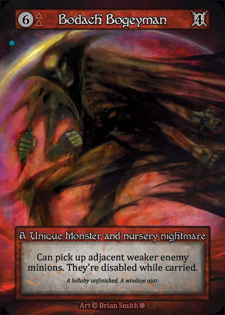Bodach Bogeyman, Sorcery card GOT 038 — Gothic set