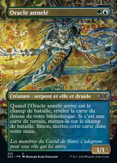 Oracle annelé, carte Magic 2X2 375 — extension Double Masters 2022