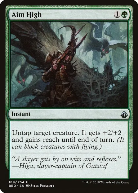Viser haut, carte Magic BBD 189 — extension Battlebond