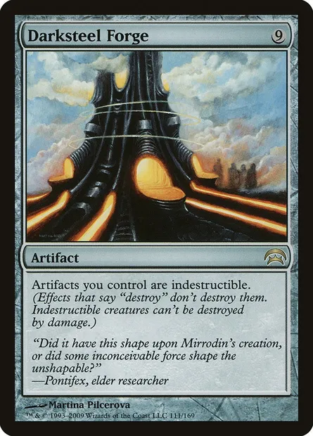 Forge de sombracier, carte Magic HOP 111 — extension Planechase