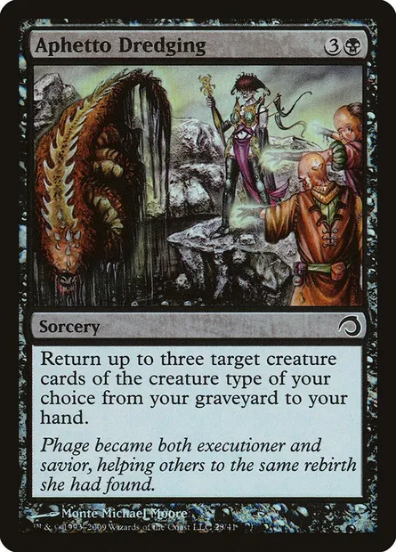 Aphetto Dredging, Magic card H09 28 — Premium Deck Series: Slivers set