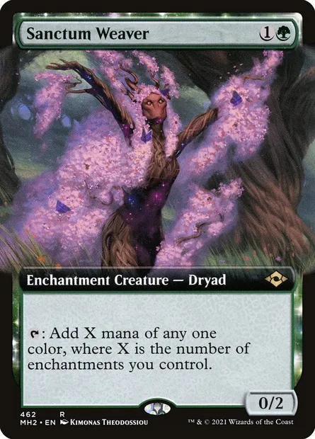 Sanctum Weaver, Magic card MH2 462 — Modern Horizons 2 set
